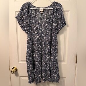 Knox Rose Navy and White Floral Dress